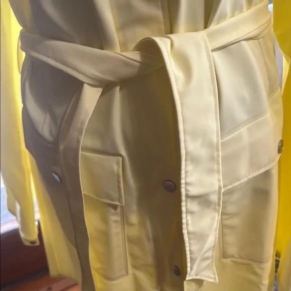 Rains Yellow Hooded Raincoat - Picture 6 of 12
